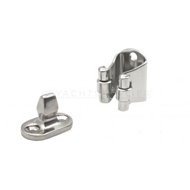 Deurklem met veer - 29mm - RVS 304 (Inox A2) (A2)