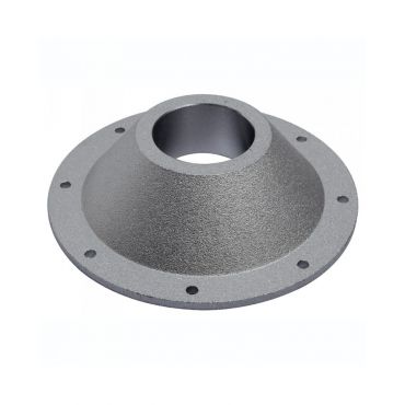 Tafelpoot - Ø60mm - Geanodiseerd - Geborsteld Aluminium - Reserveonderstel Ø170mm 