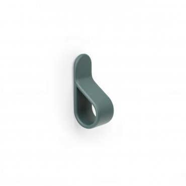 Meubelknop gebogen - 22x63x29mm - Groen