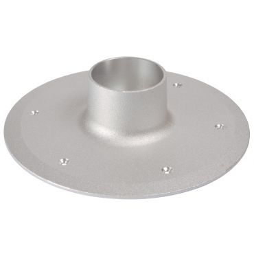 Tafelpoot - Ø80mm - Aluminium Mat - Reserveonderstel Ø280mm