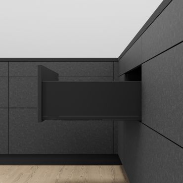 Blum Legrabox lade - Hoogte C (193mm) - 550mm - 40kg - Carbonzwart