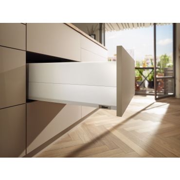 Blum Merivobox lade met Boxcap - Hoogte E (209mm) - 300mm - 40kg - Zijdewit