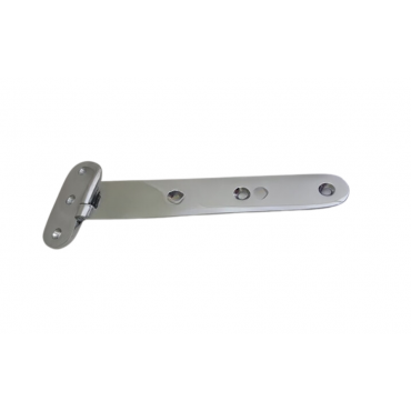 Staartscharnier 76x38x4,0mm RVS 316 (Inox A4)