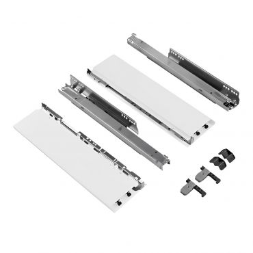 Hettich AvanTech You zelfbouwlade - Hoogte 187mm - Lengte 300mm - Draagvermogen 40kg - Wit